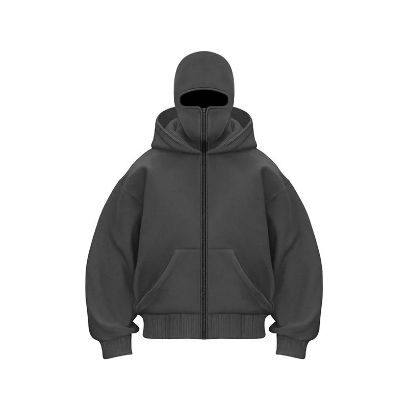 Black Gothic Y2K Streetwear Hoodie