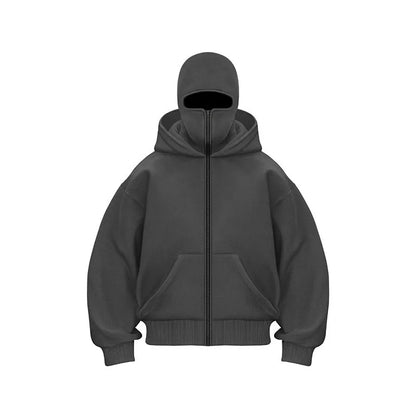 Black Gothic Y2K Streetwear Hoodie