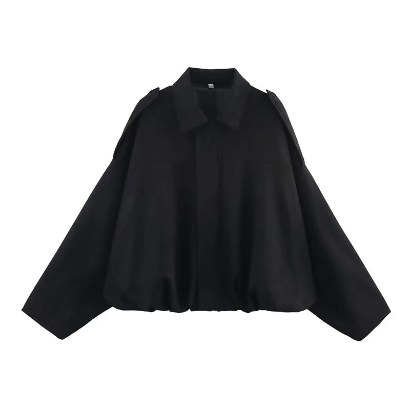 Vintage Chic Women's Bomber Jacket