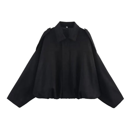 Vintage Chic Women's Bomber Jacket