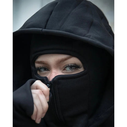 Black Gothic Y2K Streetwear Hoodie