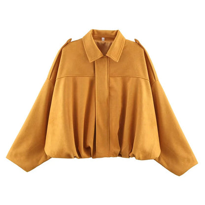 Vintage Chic Women's Bomber Jacket