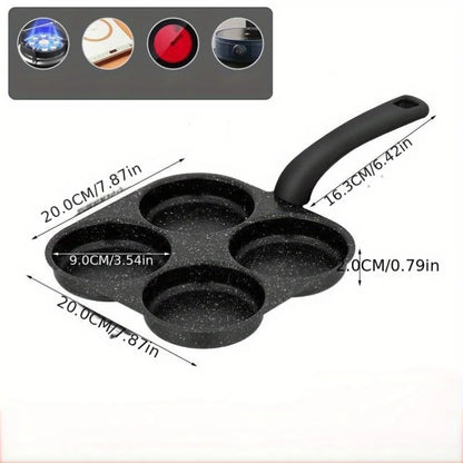 Non-Stick 4-in-1 Cast Iron Egg Cooker