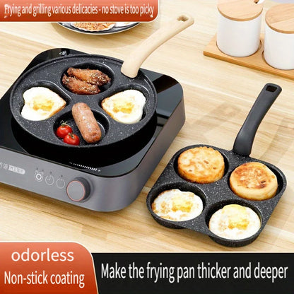 Non-Stick 4-in-1 Cast Iron Egg Cooker