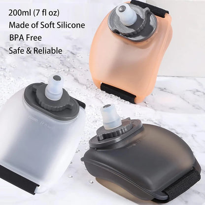 Wearable Wrist Water Bottle – 200ml Hands-Free Sports Flask