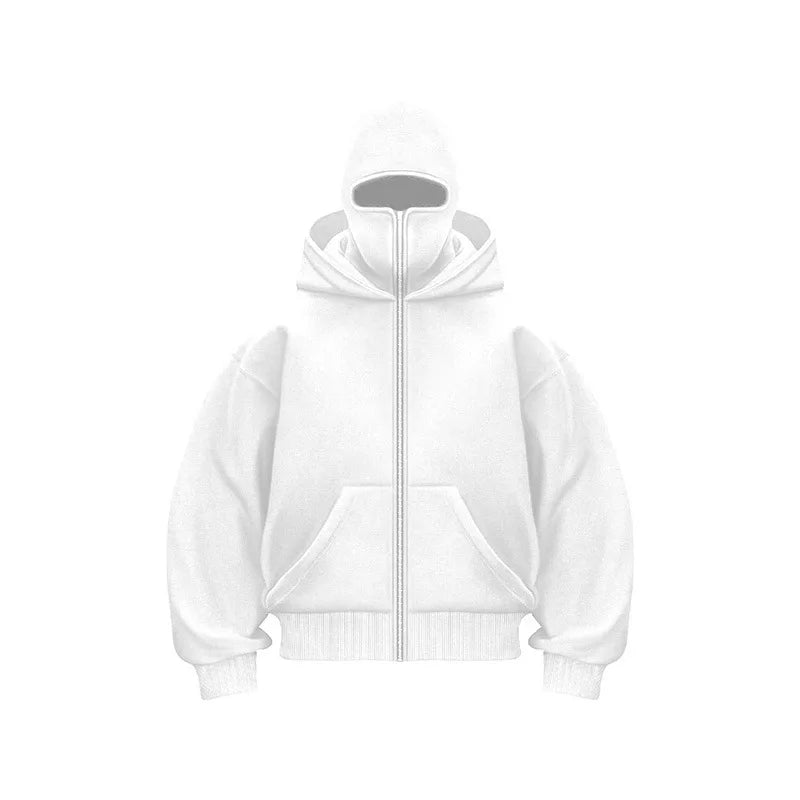 Black Gothic Y2K Streetwear Hoodie