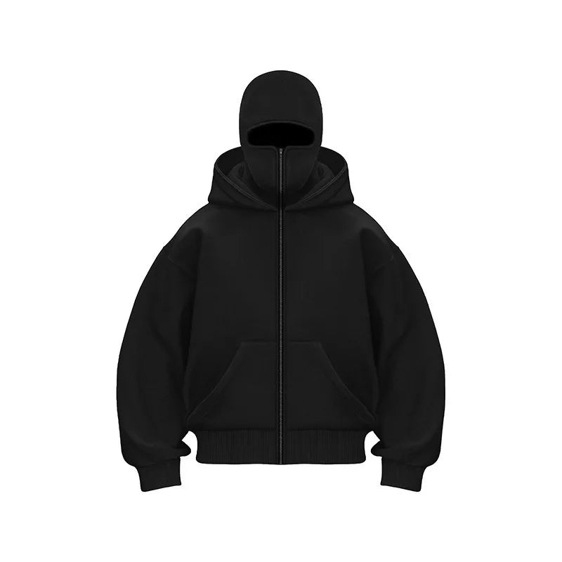 Black Gothic Y2K Streetwear Hoodie