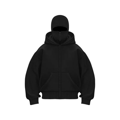 Black Gothic Y2K Streetwear Hoodie